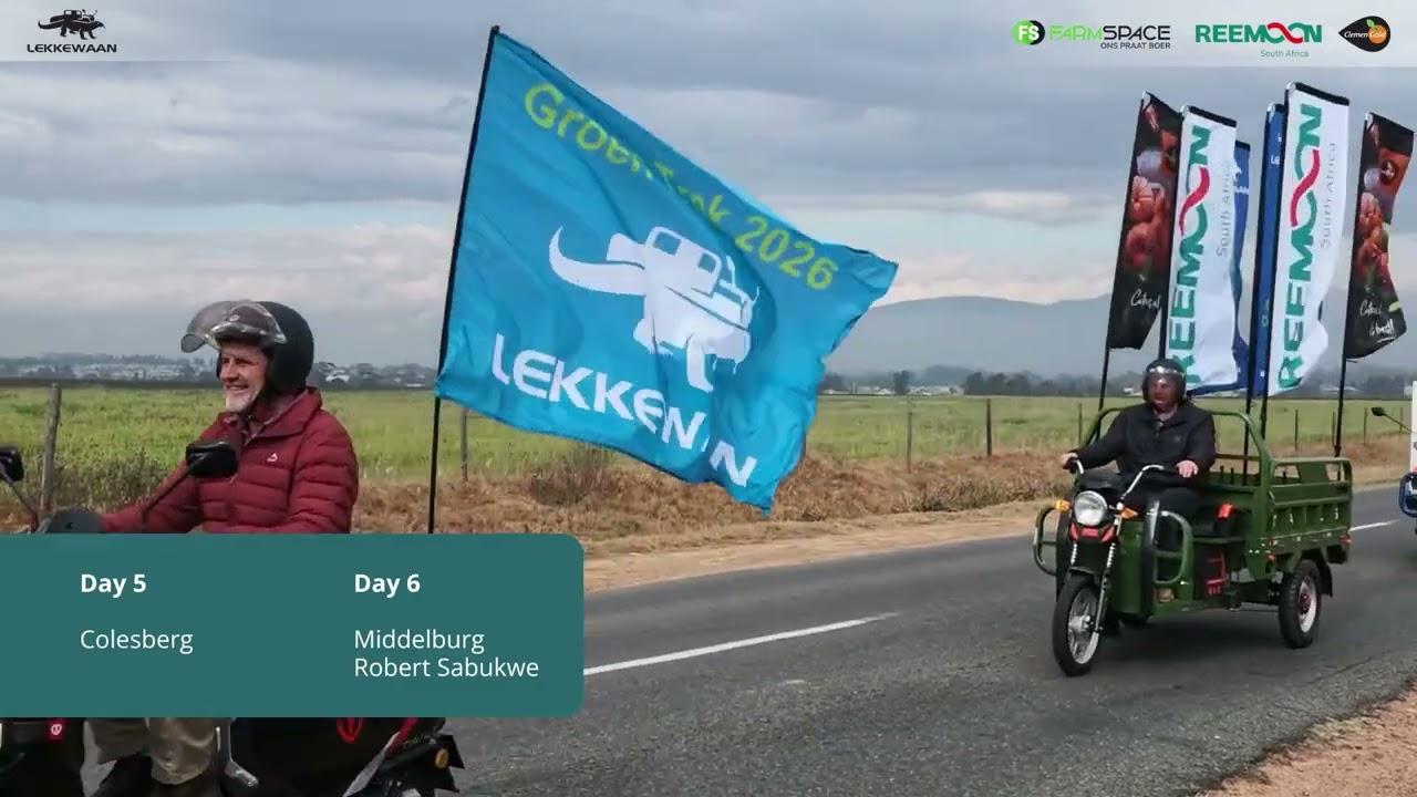 Lekkewaan ry van Centurion tot in die Kaap, hoe lyk die roete en hoekom pak hulle die trip aan?