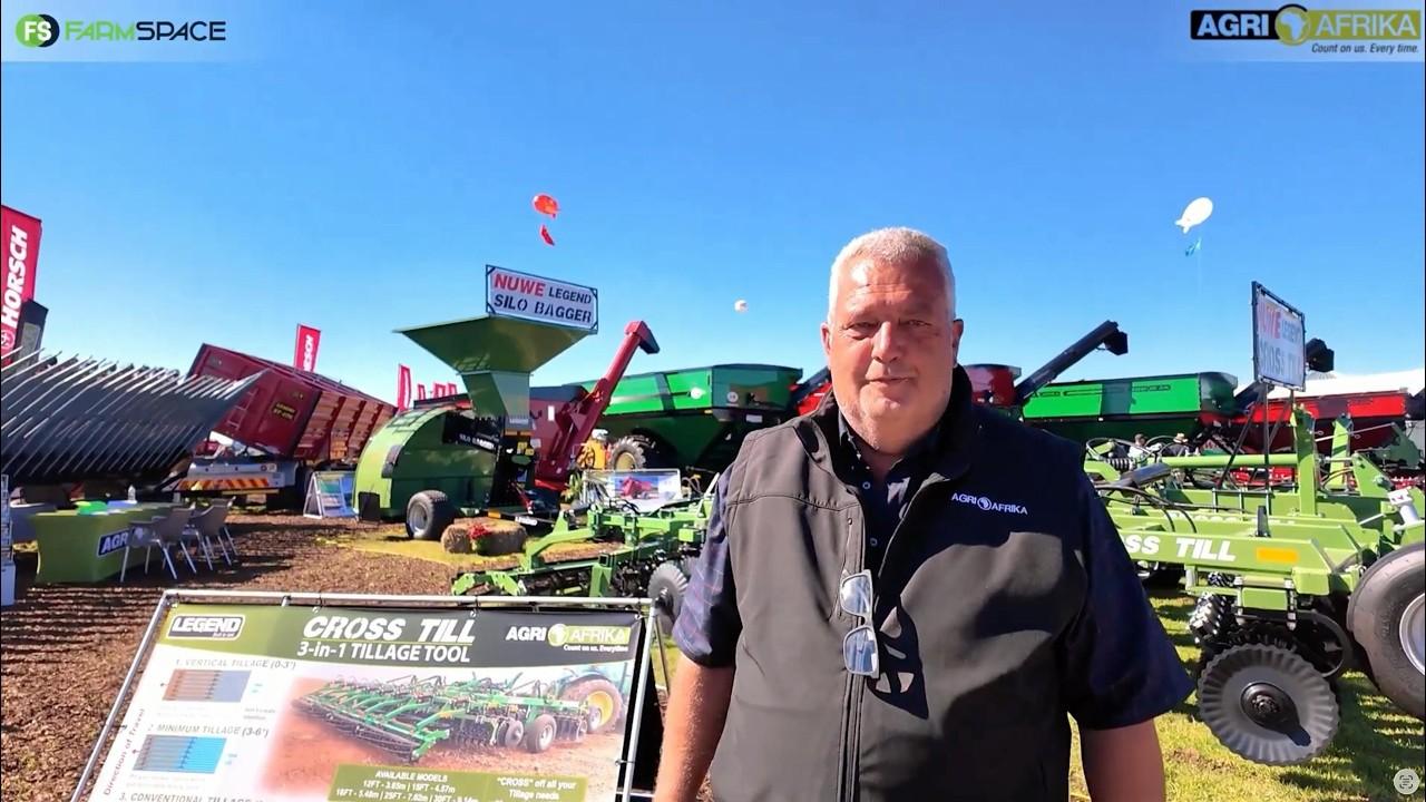 Legend Cross Till: 3-in-1 grondbewerking vanuit die trekkerkajuit | Agri Afrika