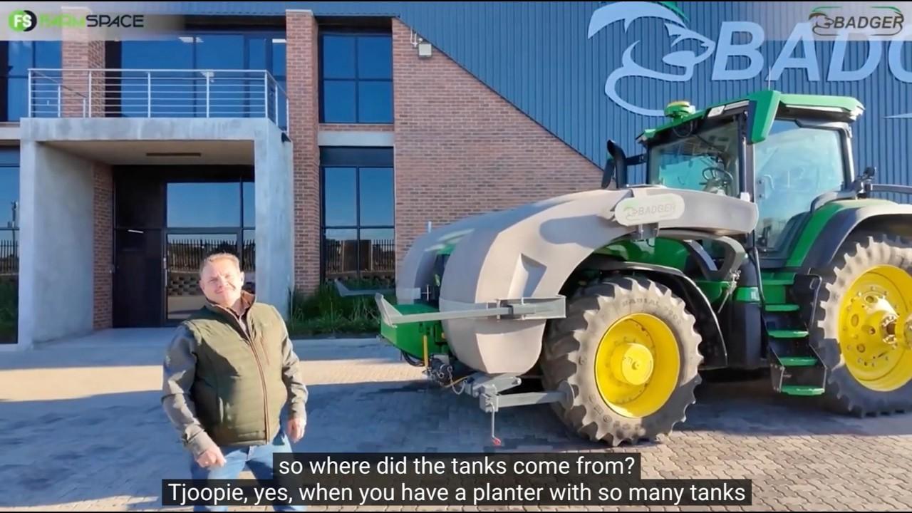 2 500ℓ op jou trekker – en binne minute weer af! | Badger Agriculture