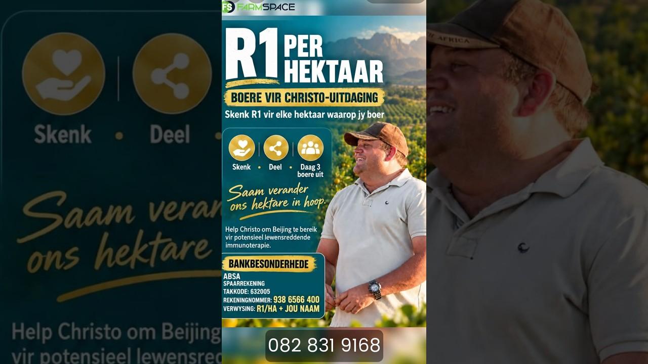 Boere, kom ons staan saam vir een van ons eie! 💚