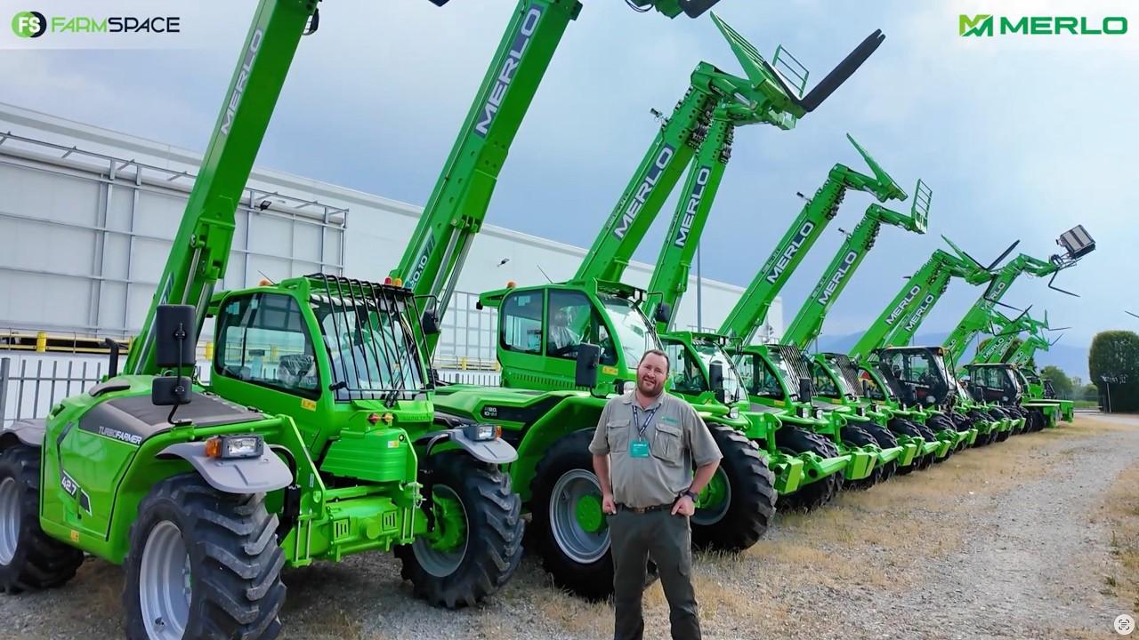 Merlo, gebou rondom jou werk.